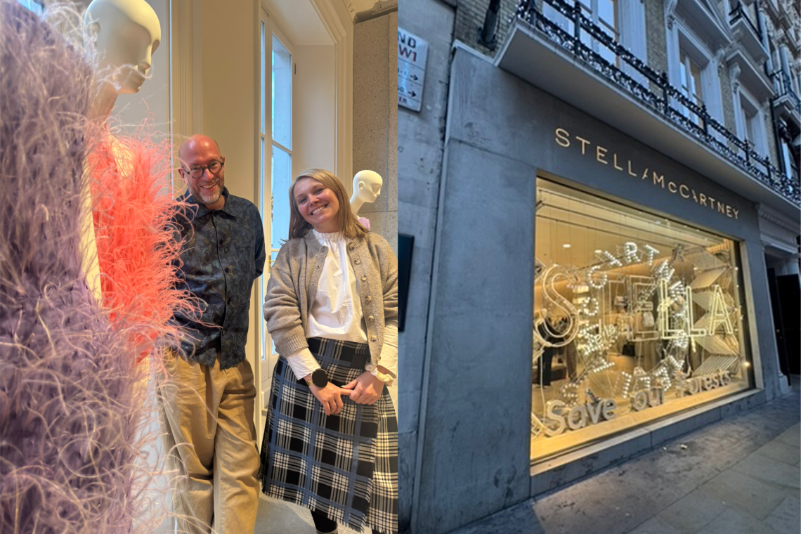 press day at stella mccartney bond street fevvers